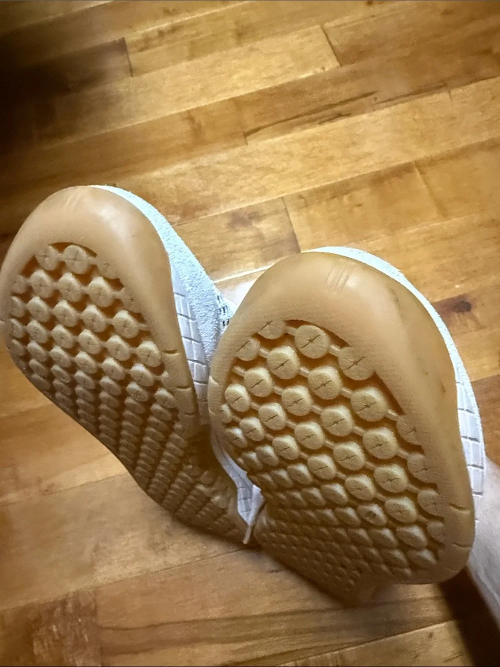 NOBULL Pale Pink Perforated Leather Sneakers